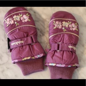 girls oshkosh mittens